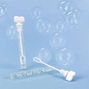 We Tied The Knot Bubble Bottles   Novelty Toys & Bubbles 