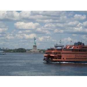  Statue of Liberty with Staten Island Ferry