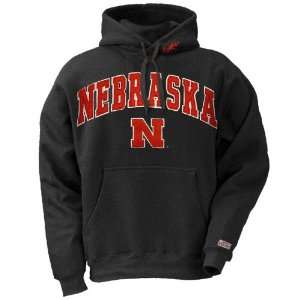  Nebraska Cornhuskers Charcoal Kangaroo Hoody Sweatshirt 