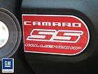 GM LICENSED, 2010 2011 Camaro SS Dash Badge Plaque LS3 RED