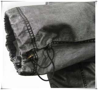   Leg Flare Cargo Pants Pockets Waterproof Trousers #807 Size L  