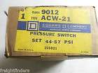 NEW SQUARE D 9012 ACW 21 PRESSURE SWITCH N1 2