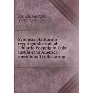  Synopsis plantarum cryptogamicarum ab Eduardo Poeppig in 