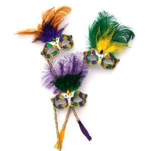  Venetian Inspired Mardi Gras Mask Set 