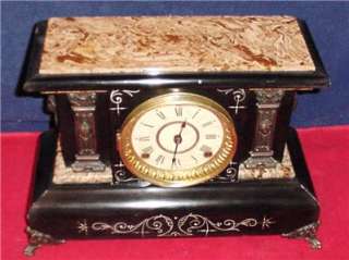 Antique Seth Thomas Adamantine Mantel Clock #79  