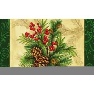  Winter Pine Sublimated Floor mat Patio, Lawn & Garden