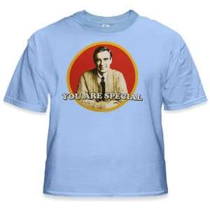  Mister Rogers T Shirts You Are Special   Powder Blue 