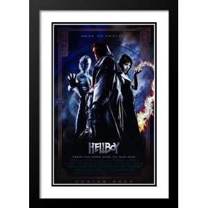 Hellboy 32x45 Framed and Double Matted Movie Poster   Style E   2004