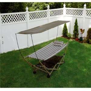  Portable Foldable Hammock And Stand With Canopy Collapsible Hammock 