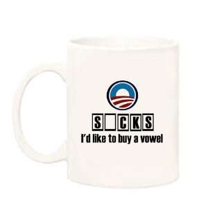  Political Mug (Buy Vowel) 