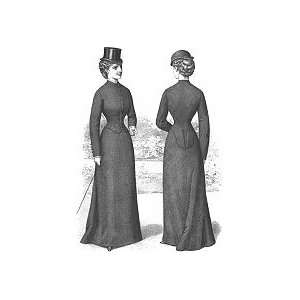  1890s Visiting Skirt Set Sewing Pattern
