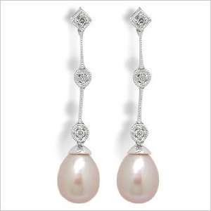   Gredel Freshwater cultured pearl earrings American Pearl Jewelry