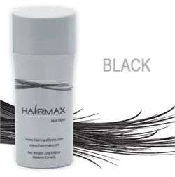 HairMax BLACK Natural Keratin Protein Hair Loss Fibers  