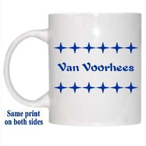  Personalized Name Gift   Van Voorhees Mug 