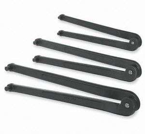 JH WILLIAMS 3 PIECE ADJUSTABLE FACE SPANNER WRENCH SET  