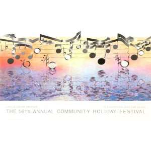 Jon Friedman   Untitled   1986   Community Holiday Festival 1986 27 ¾ 