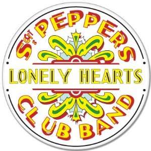  The Beatles Sgt. Peppers Lonely Hearts sticker 4 x 4 