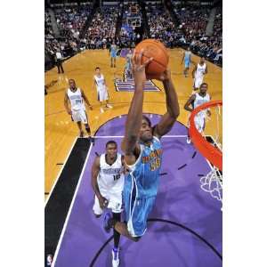  New Orleans Hornets v Sacramento Kings Emeka Okafor and 