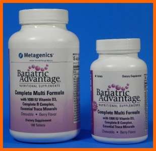 Bariatric Advantage Complete Chewable Multivitamin   180 Count, Berry 