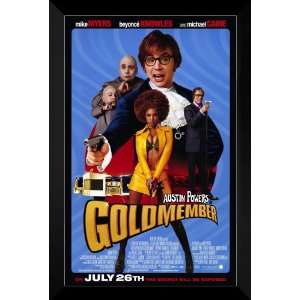 Austin Powers in Goldmember FRAMED 27x40 Movie Poster
