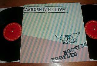 AEROSMITH Live Bootleg 2  LP UNPLAYED NM  