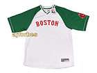 BOSTON RED SOX Full Force Jersey GREEN/WHITE SMALL
