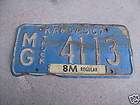 1967 67 kansas license plate tag chevrolet ford dodge c  $ 