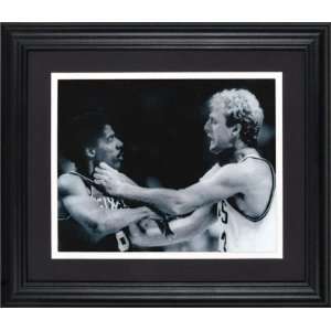  Larry Bird and Julius Erving Boston Celtics Framed 