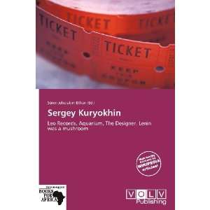    Sergey Kuryokhin (9786139342853) Sören Jehoiakim Ethan Books