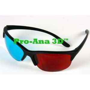  Anaglyph Pro Ana(TM) Plastic 3D Glasses   HIGHEST QUALITY 