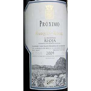    2009 Marques De Riscal Proximo 750ml Grocery & Gourmet Food