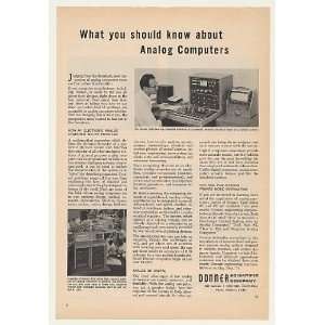   Desktop 3100 Console Analog Computer Print Ad (45357)