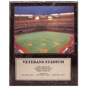  MLB Phillies / Veterans Stadium Stadium Plaque