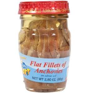 Anchovy Fillets in Olive Oil   1 container, 2.8 oz  