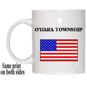  US Flag   OHara Township, Pennsylvania (PA) Mug 