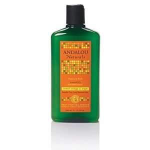 Andalou Naturals   Moisture Rich Sweet Orange & Argan Shampoo 11.5 oz