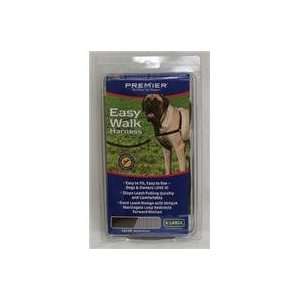  EASY WALK HARNESS, Color BLACK/SILVER; Size EXTRA LARGE 