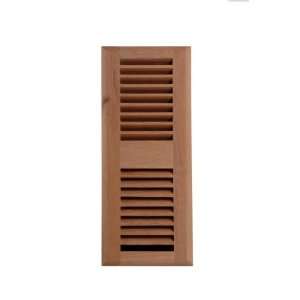  Decorative Floor Grate Grill Cover, 4x12, Oak Medimum 