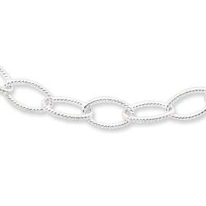  Sterling Silver Link Necklace Jewelry