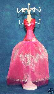 Doll Jewelry Stand – Hot Pink Low Clevage #9  