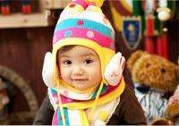 Cute Bunny Cap Ear Flap Hat BEANIE Winter For Baby Kid  