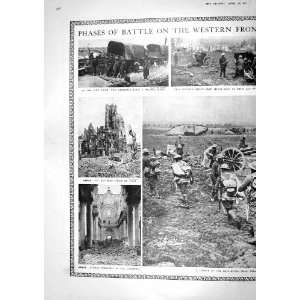  1917 WAR BATTLE WESTERN FRONT VIMY RIDGE ARRAS BOCHE GUNS 