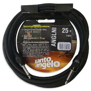  Santo Angelo ANGL NI Straight to Straight 1/4 Inch Plug 
