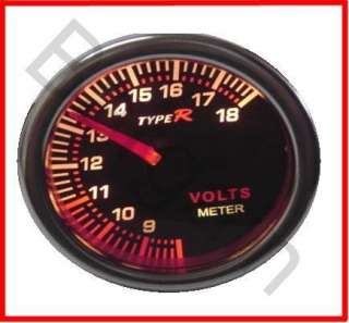   UNIVERSAL 2 INCH 52MM VOLTMETER VOLT TACHO CAR GAUGE for BATTERY POWER