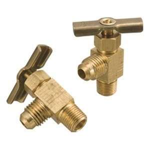   6703 Needle Valve,Angle Flare,1/4 In Inlet