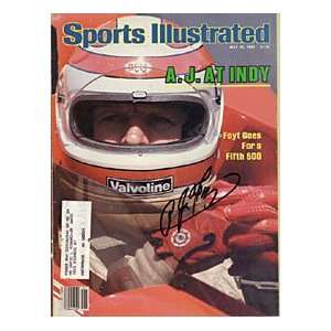  A.J. Foyt Autographed / Signed May 25, 1981 Sports 