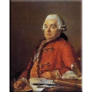  Portrait of Jacques François Desmaisons 13x16 Streched 