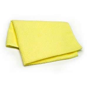   Quality Blend Waffle Weave Microfiber Drying Cloth 24x16 Automotive