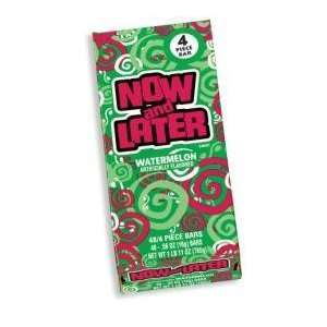 Now & Later 48 Pack Watermelon  Grocery & Gourmet Food