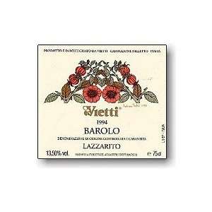  Vietti Barolo Lazzarito 2005 750ML Grocery & Gourmet Food